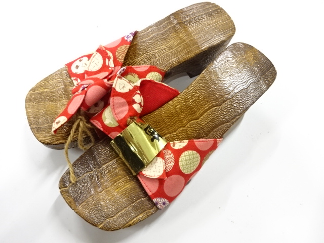 JAPANESE UNUSED PAULOWNIA GETA (24.5 cm)